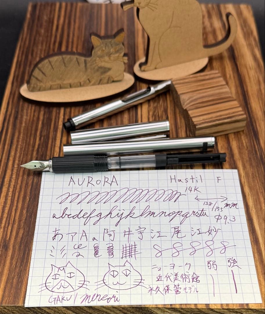 AURORA 万年筆 Hastil H11 アスティル 近代美術館永久保存モデル