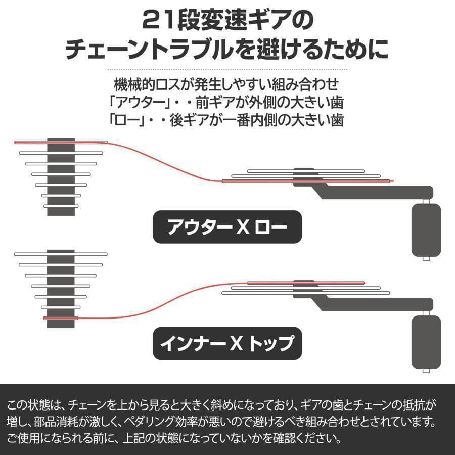 Y2448クロスバイク700c自転車21段変速 シマノ製 軽量 スタンド付（黒）