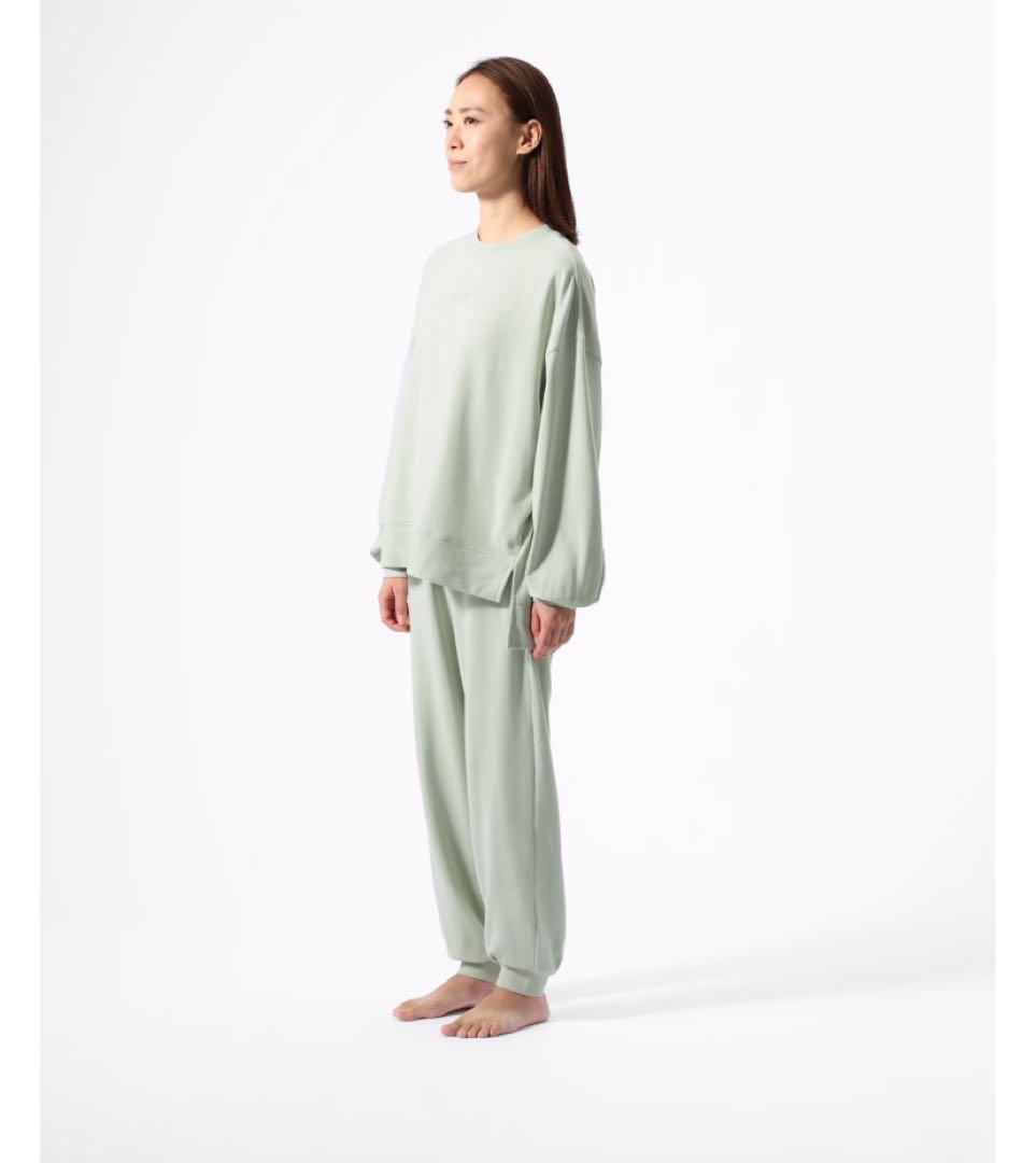 【美品】TENTIAL BAKUNE Ladies上下セット M ＆Lグリーン