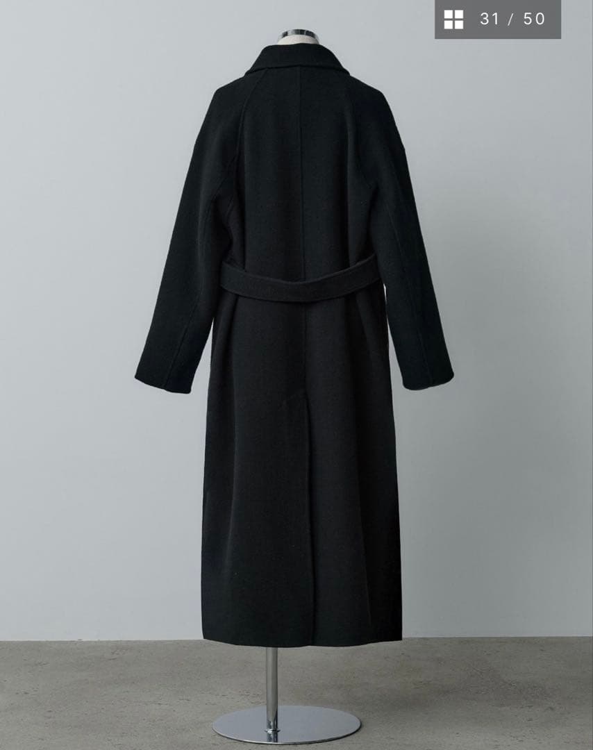 crewre リバーロングステンカラーコート