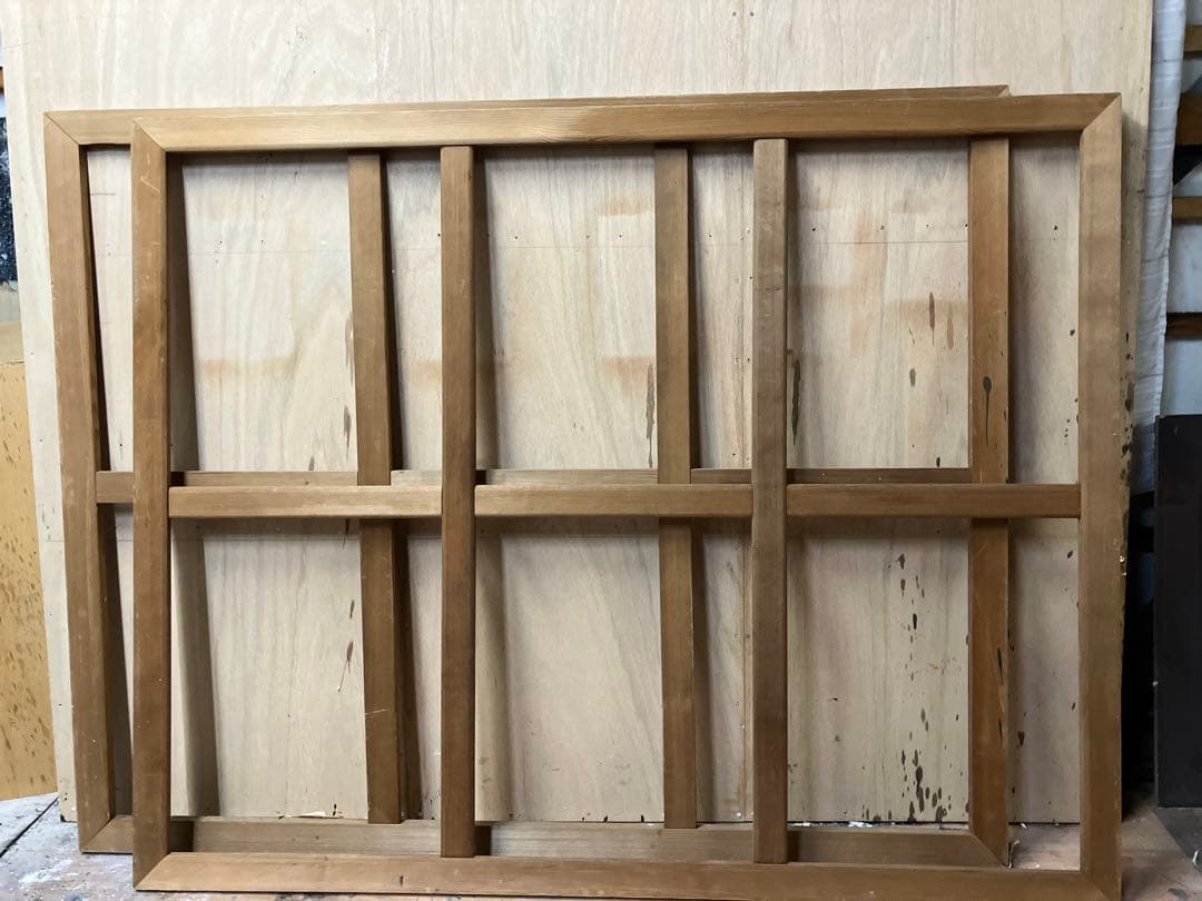 キャンバス木枠100号F2点