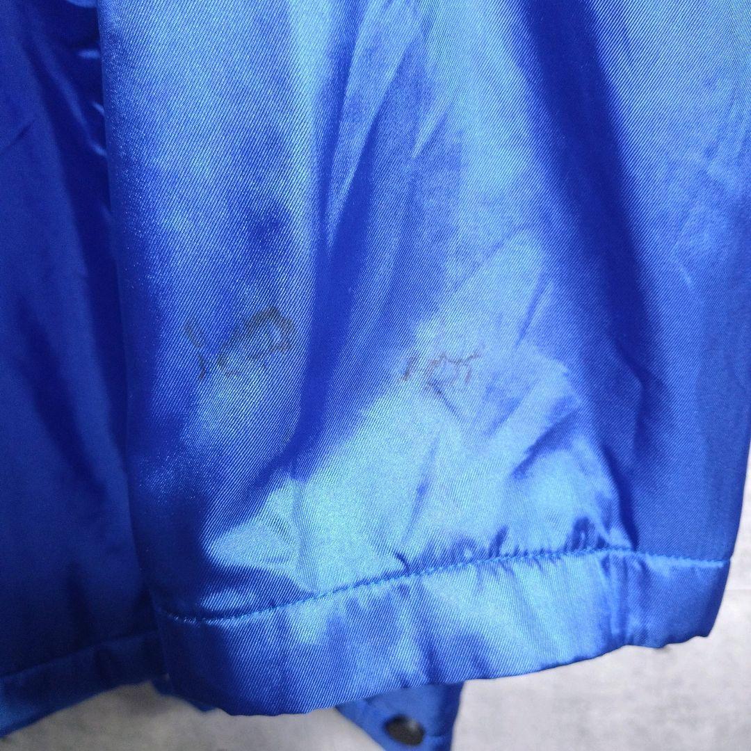 アディダス★90s デサント トレフォイル 刺繍ロゴ 裏ボア ベンチコート L