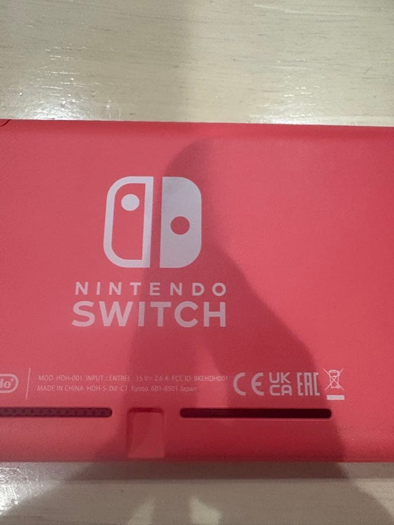 Nintendo Switch Lite コーラル 本体　ピンク　スイッチ