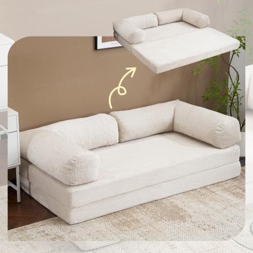 ソファベッド 組立て不要 二人掛け 三人掛け フロアソファ コンパクト ロー