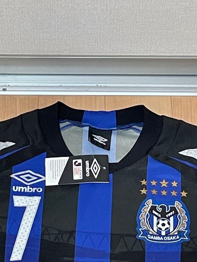 umbro≫ガンバ大阪7番遠藤ユニフォーム≫アンブロ パナソニック ロート
