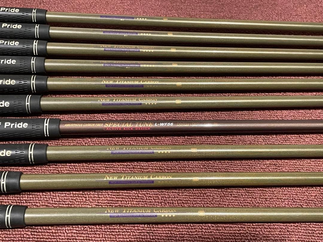HONMA LB-708 10本セット アイアン 3〜11、S 星4 R-1