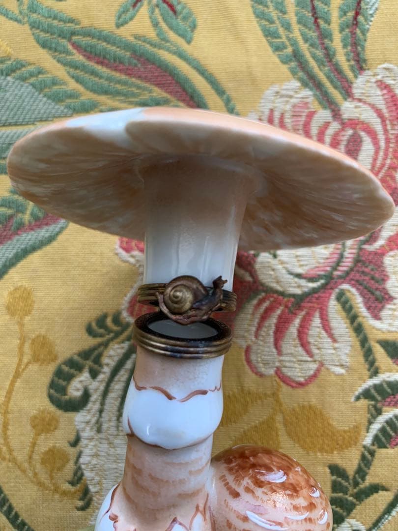 リモージュボックス　フランス製　レアな親子のきのこの小物入れとCherry2個！