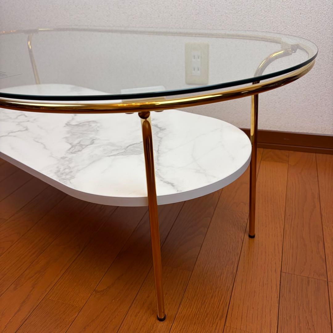 送料無料 Francfranc レガート コーヒーテーブル L 大理石