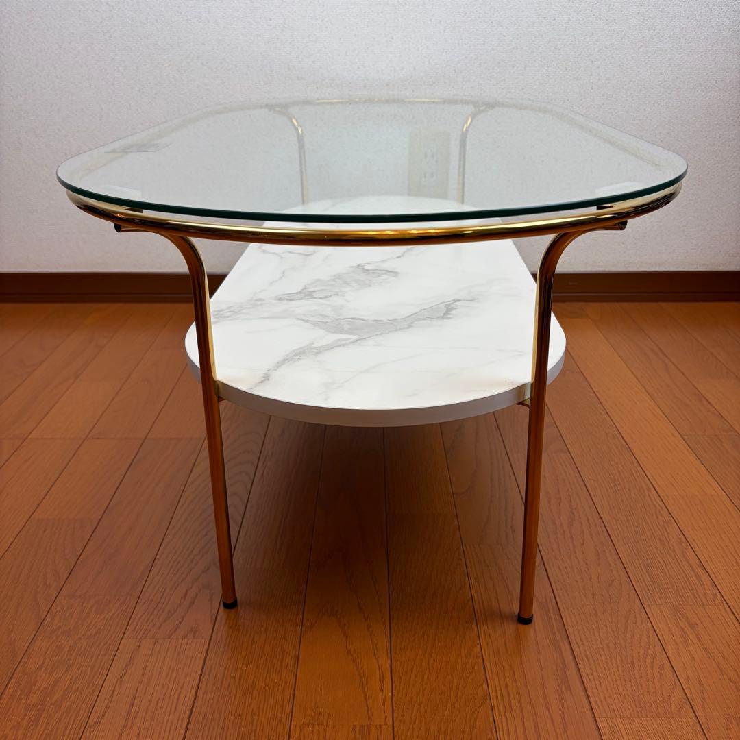 送料無料 Francfranc レガート コーヒーテーブル L 大理石