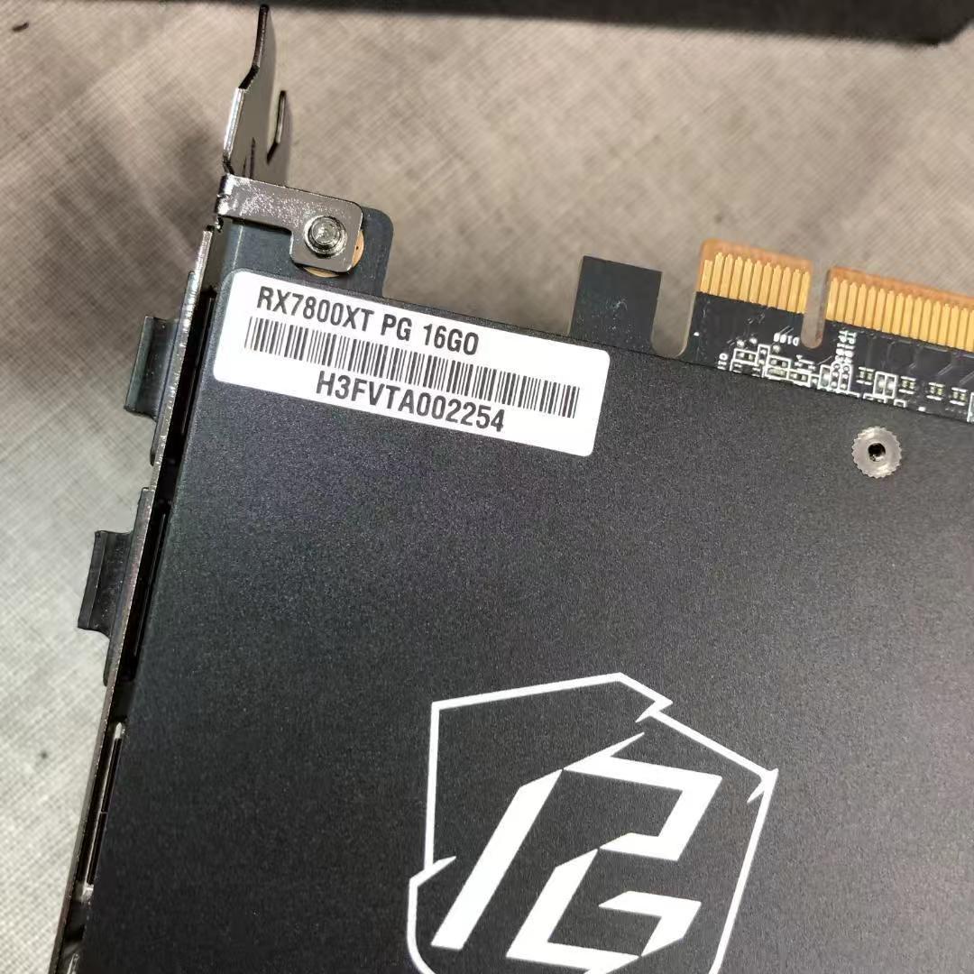 a*9様 ASRock Radeon / RX7800XT 搭載 グラフィックボ