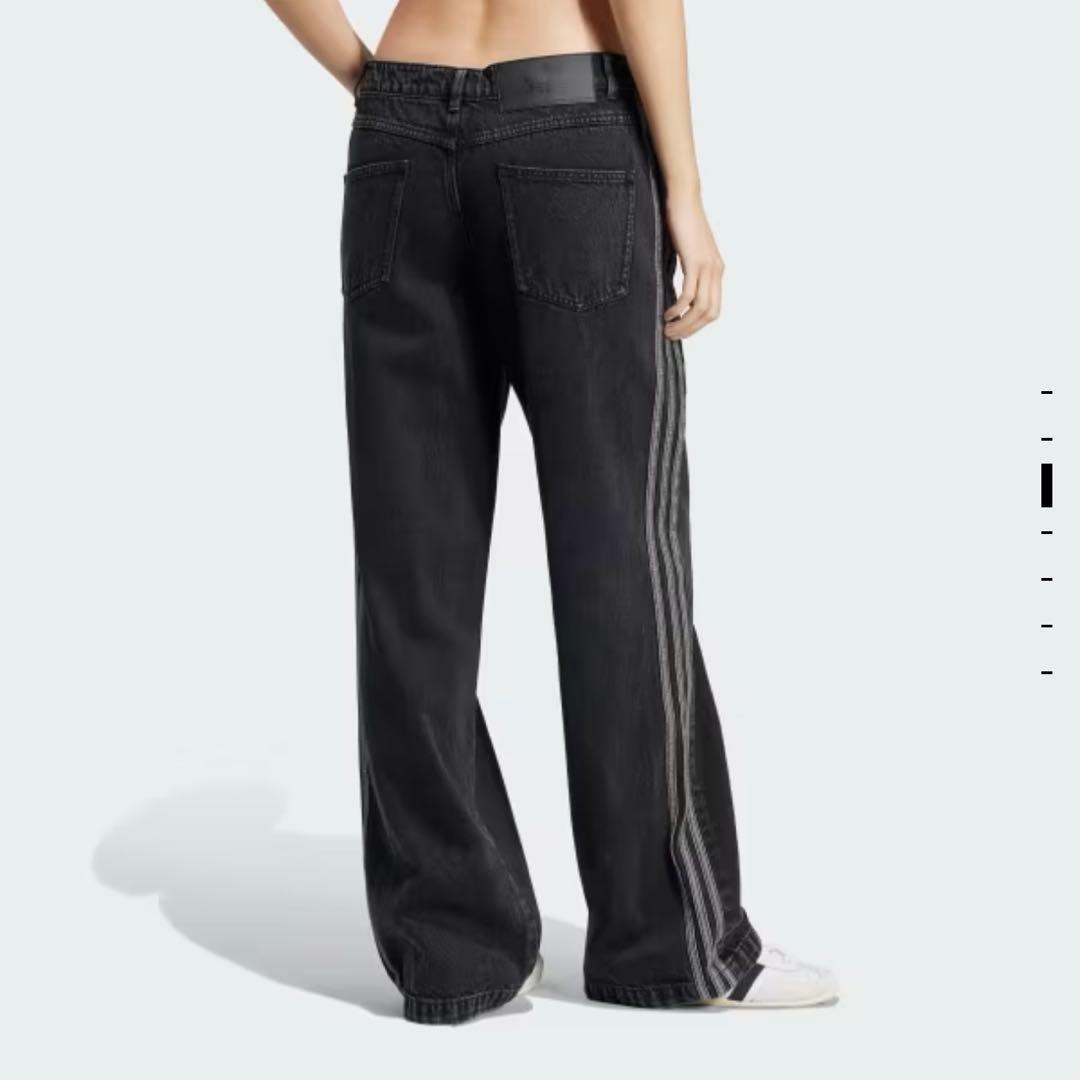 adidas アディカラーデニムスリーストライプス トラックパンツ