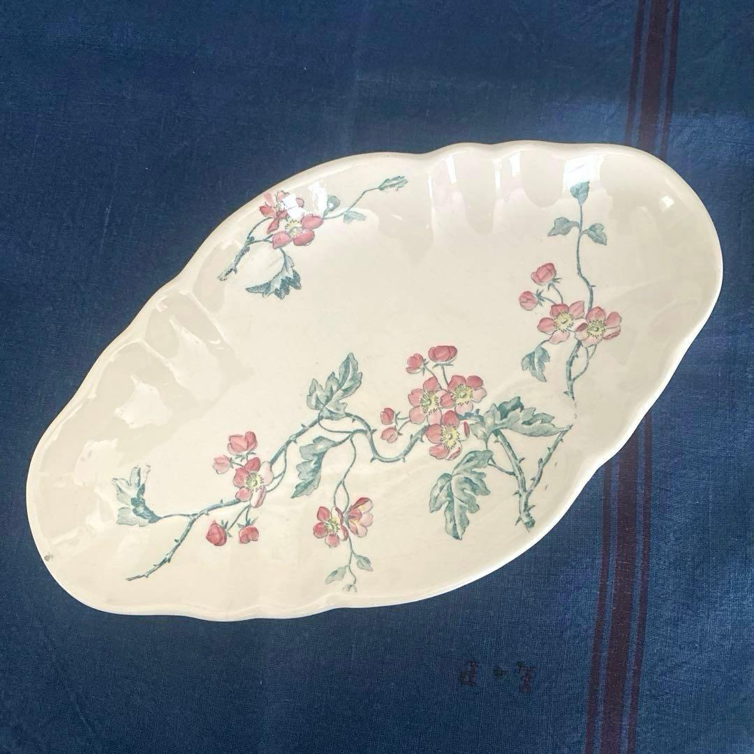 ロンシャン　Longchamp　ravier 　ラヴィエフランスアンティーク　花