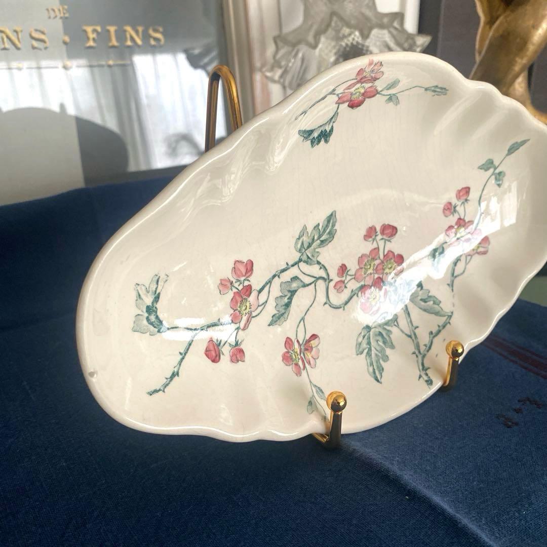 ロンシャン　Longchamp　ravier 　ラヴィエフランスアンティーク　花