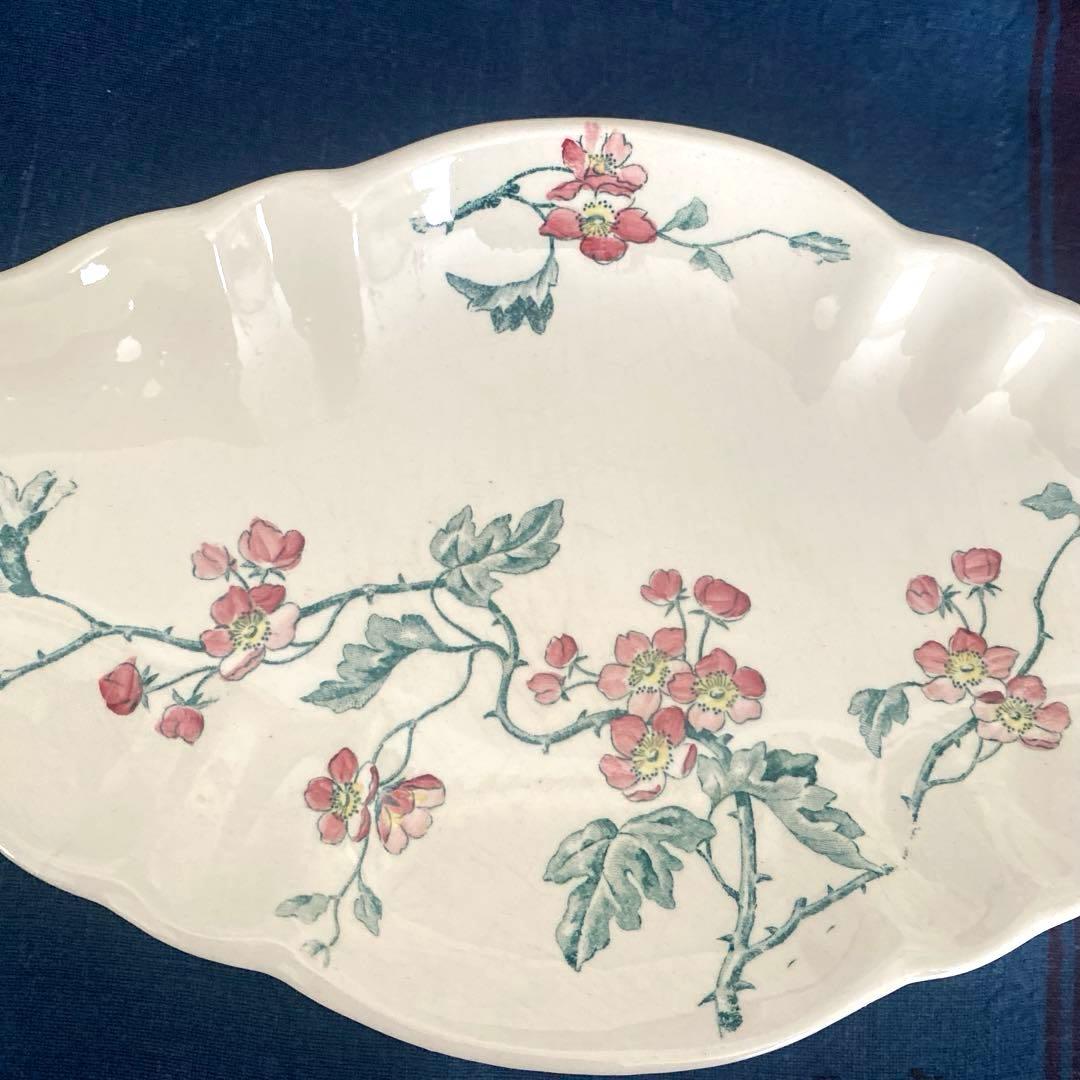 ロンシャン　Longchamp　ravier 　ラヴィエフランスアンティーク　花