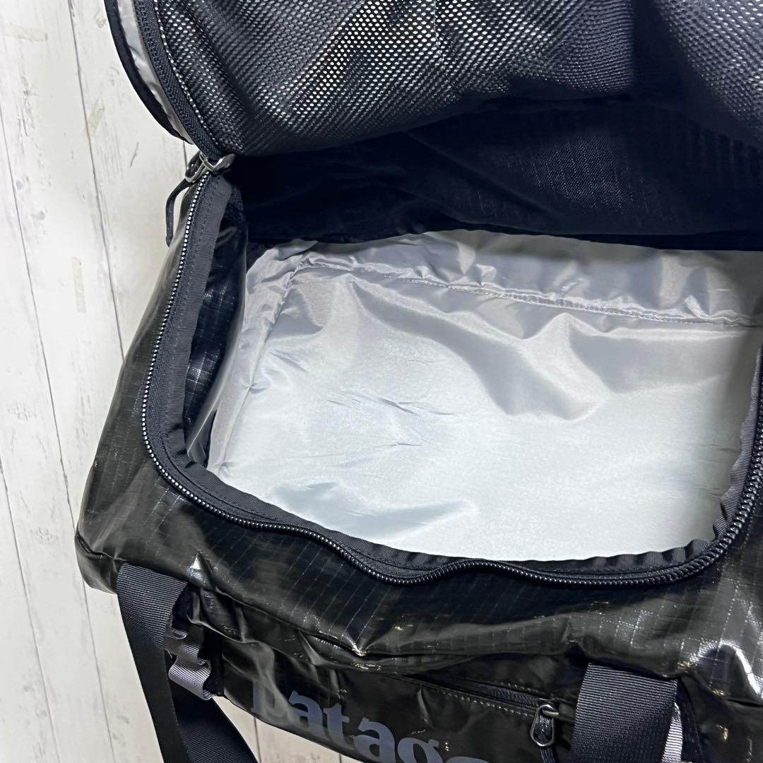【人気】Patagonia ボストンバッグ 45L 黒 部活 旅行 定番