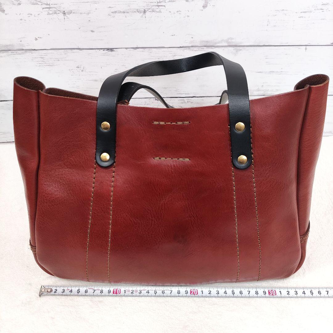 ⭐️HERZ⭐️ ヘルツ ウーマントート 本革 手作り ブラウン ビジネス A4