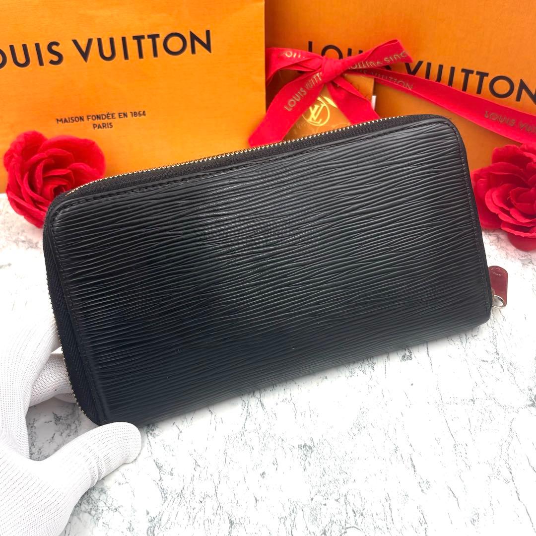 【極美品】 ルイヴィトン エピ ノワール ジッピーオーガナイザー 長財布