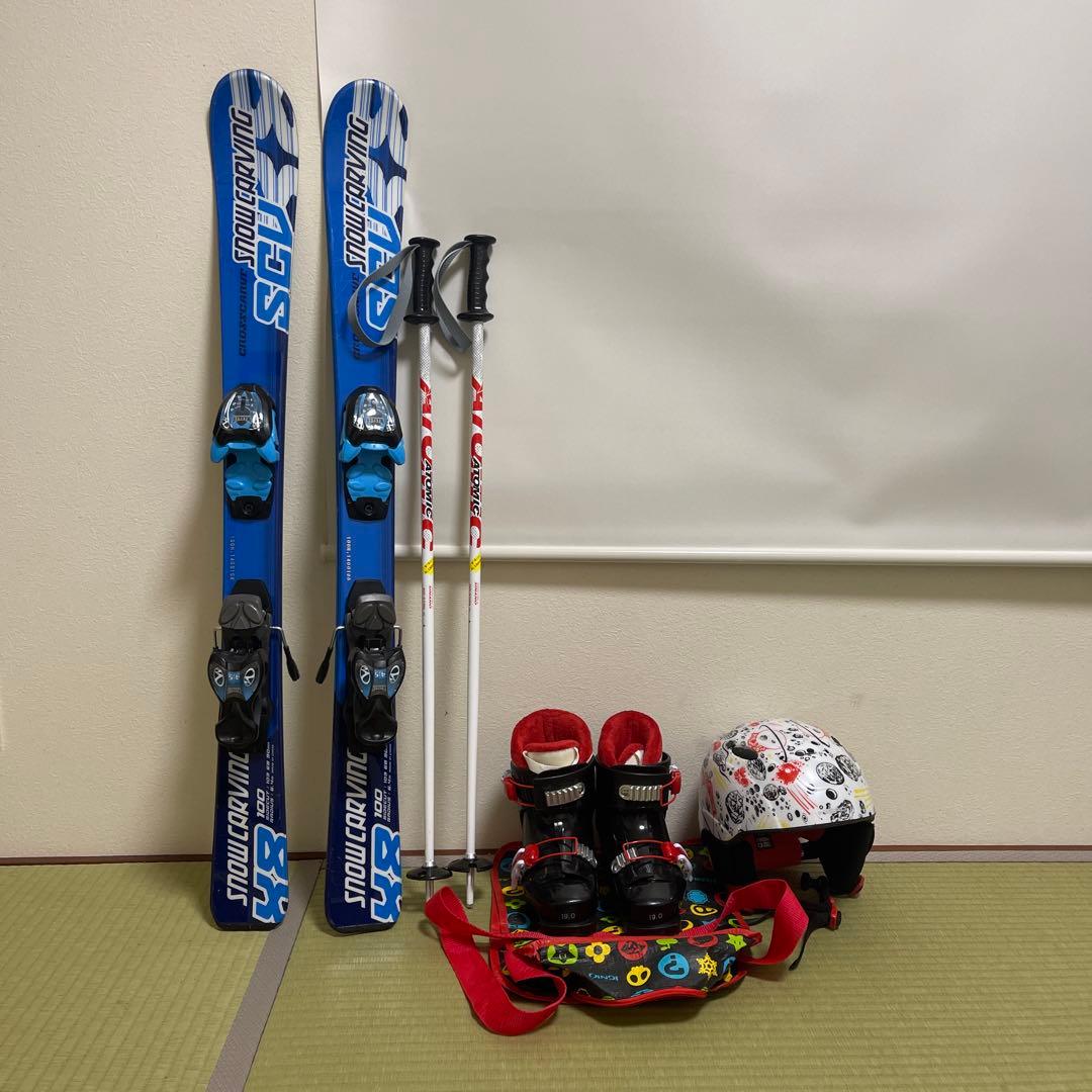 スキー板セット100センチ