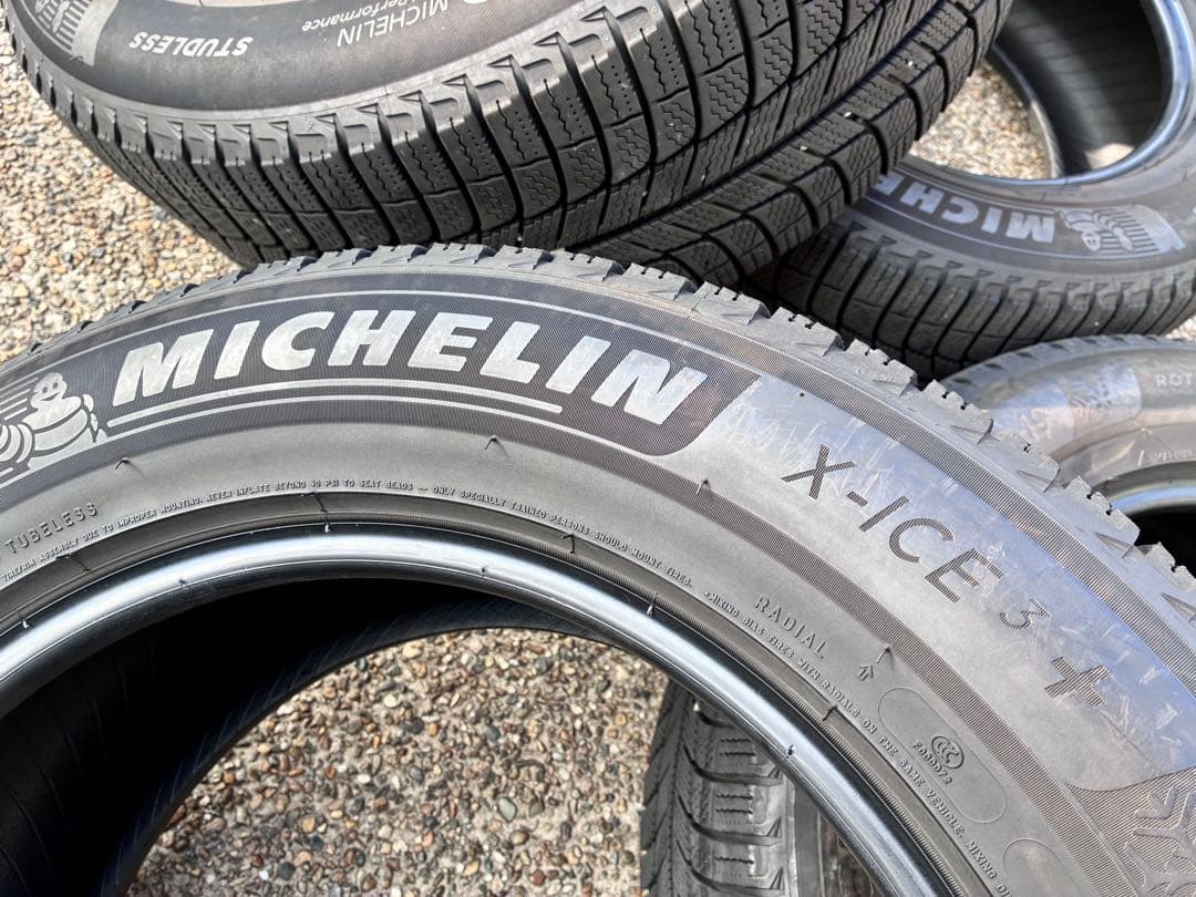 ウ*イ様 ミシュラン X-ICE3+ スタッドレスタイヤ255/55R18 4本