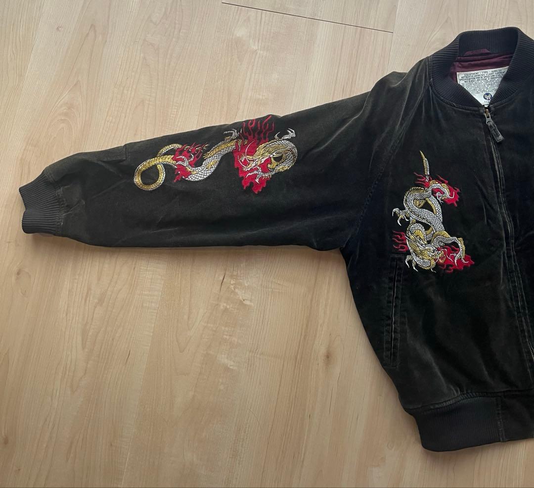 AVIREX Sovenir Jacket ベルベット size S