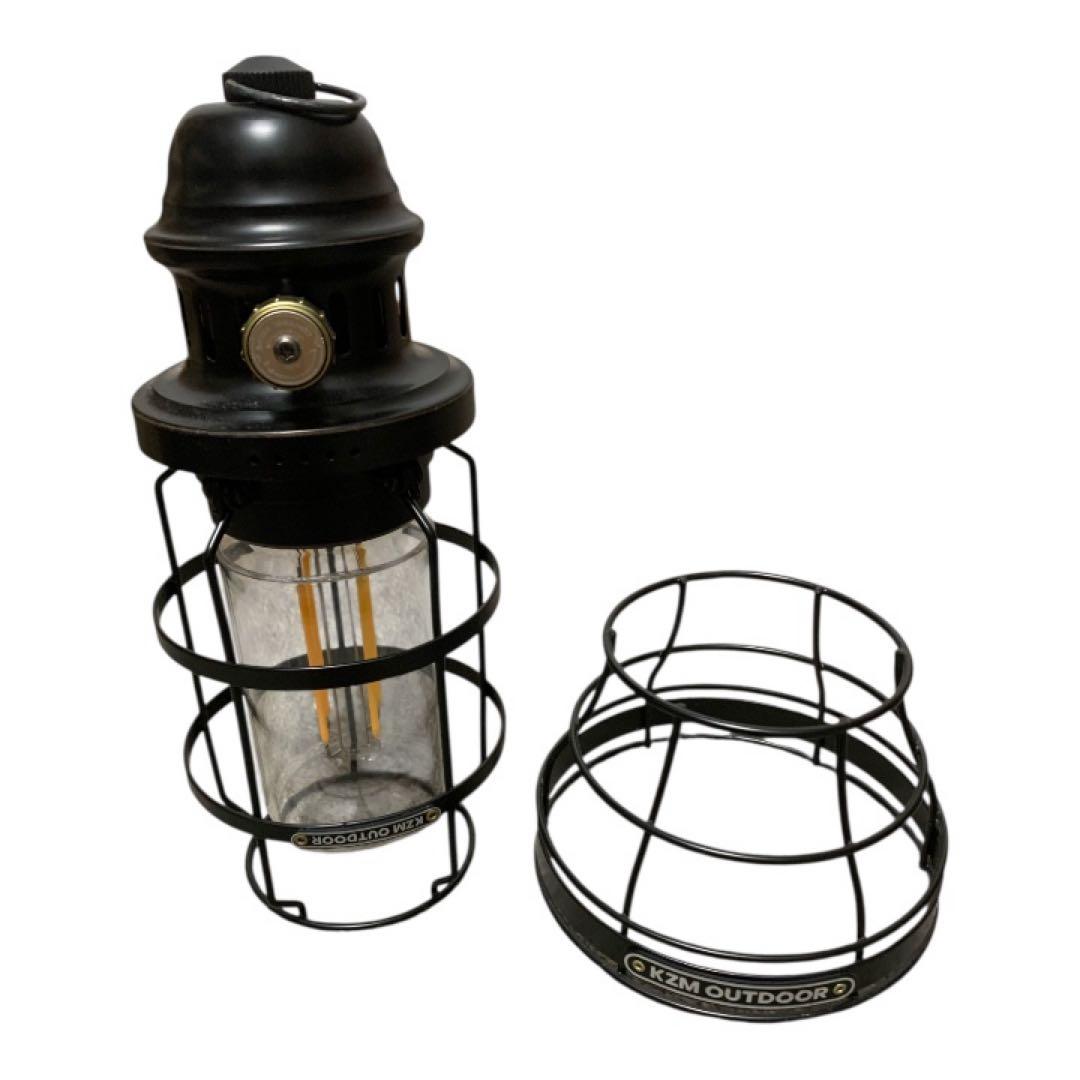 KZM ギルバートランタン キャンプ ランタン LEDランタン　状態良好⭐︎