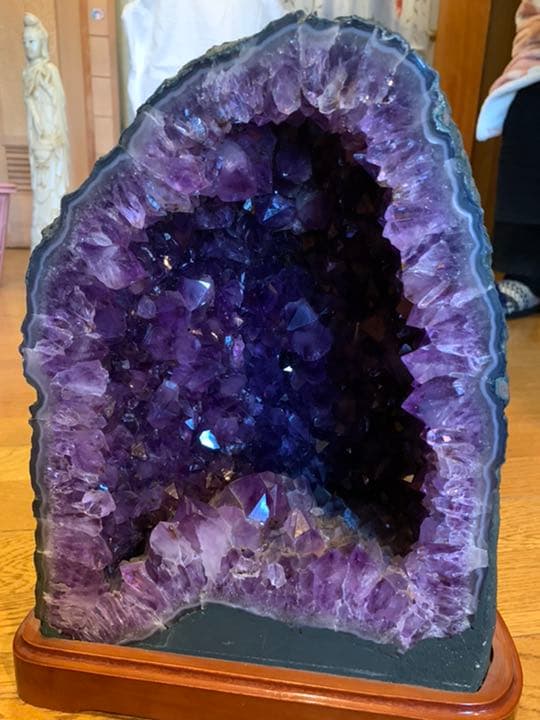 天然紫水晶ドーム　クラスター