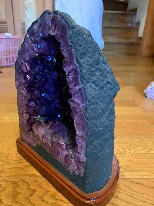 天然紫水晶ドーム　クラスター