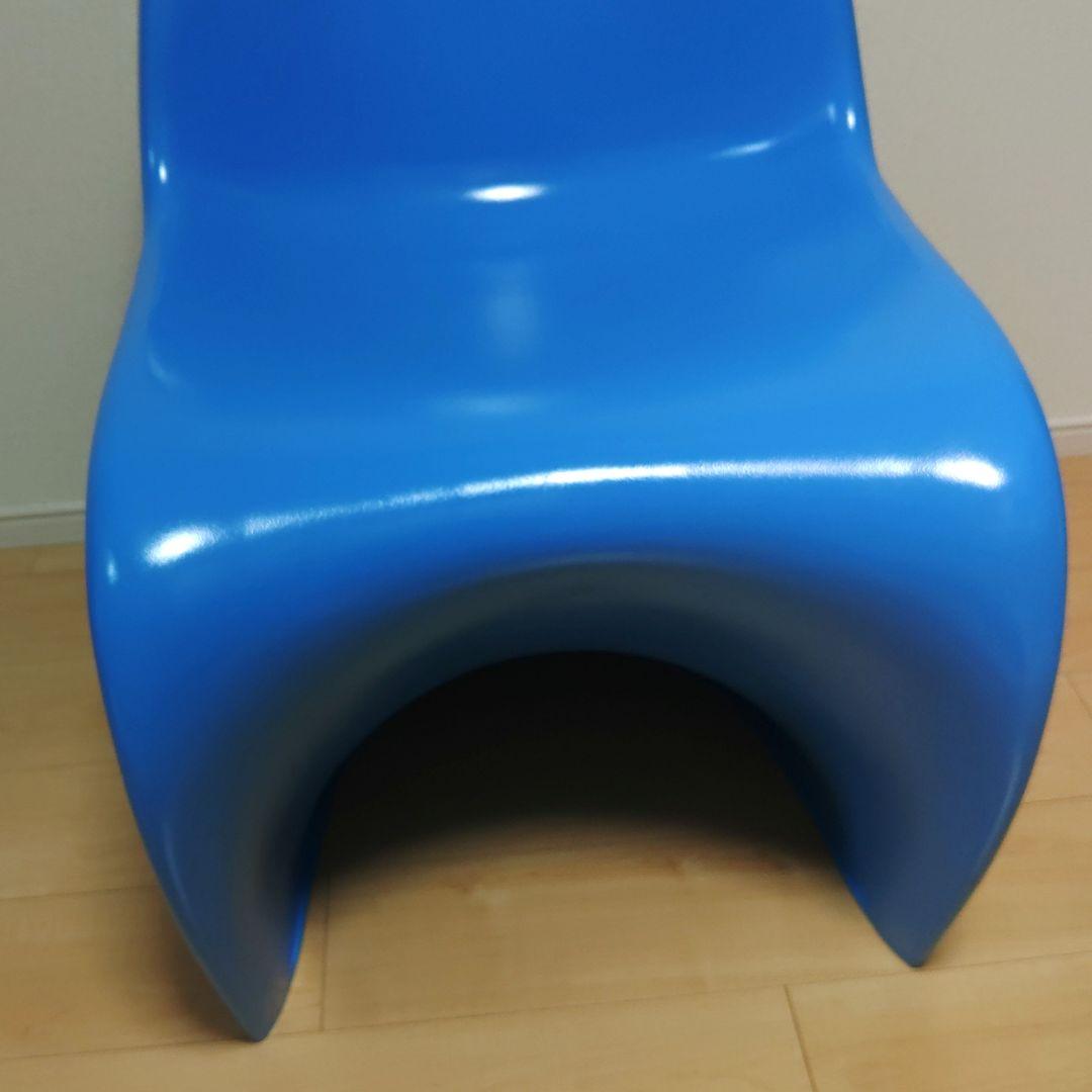 パントンチェア リプロダクト デザイナーズ イス ブルー スペースエイジ