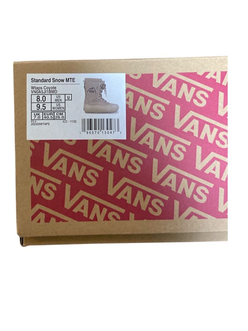 WTAPS × Vault By Vans Standard  MTE