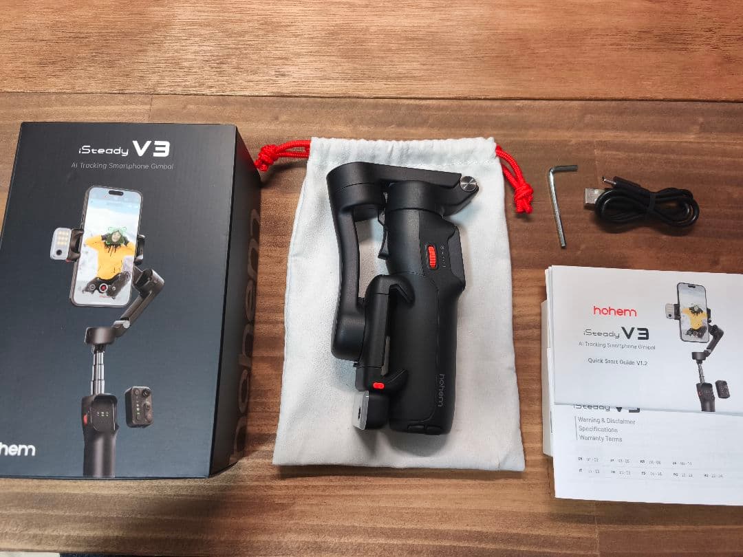 Hohem iSteady V3 スマホスタビライザー