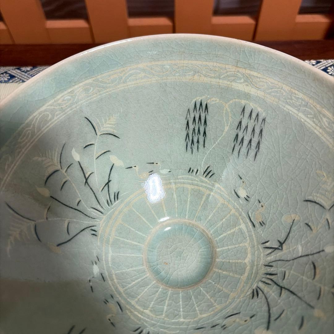 海晴窯 高麗青磁 陶磁器 韓国青 磁 茶碗 茶道具