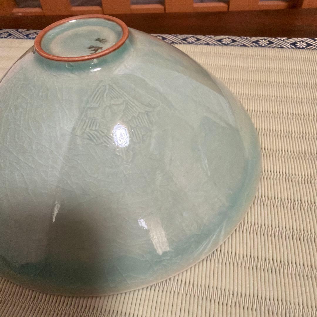 海晴窯 高麗青磁 陶磁器 韓国青 磁 茶碗 茶道具