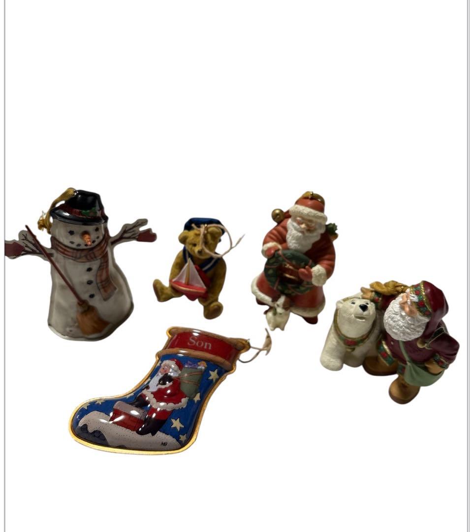 ⭕️廃盤1997年 ホールマーク オーナメント5セット箱入り