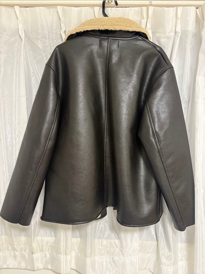 新品　anuke アンヌークBoa Flight Jacket サイズ36