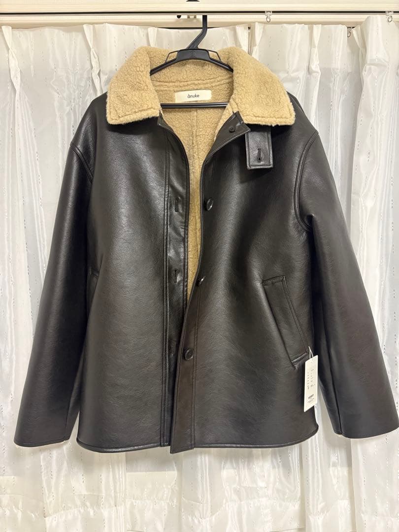 新品　anuke アンヌークBoa Flight Jacket サイズ36