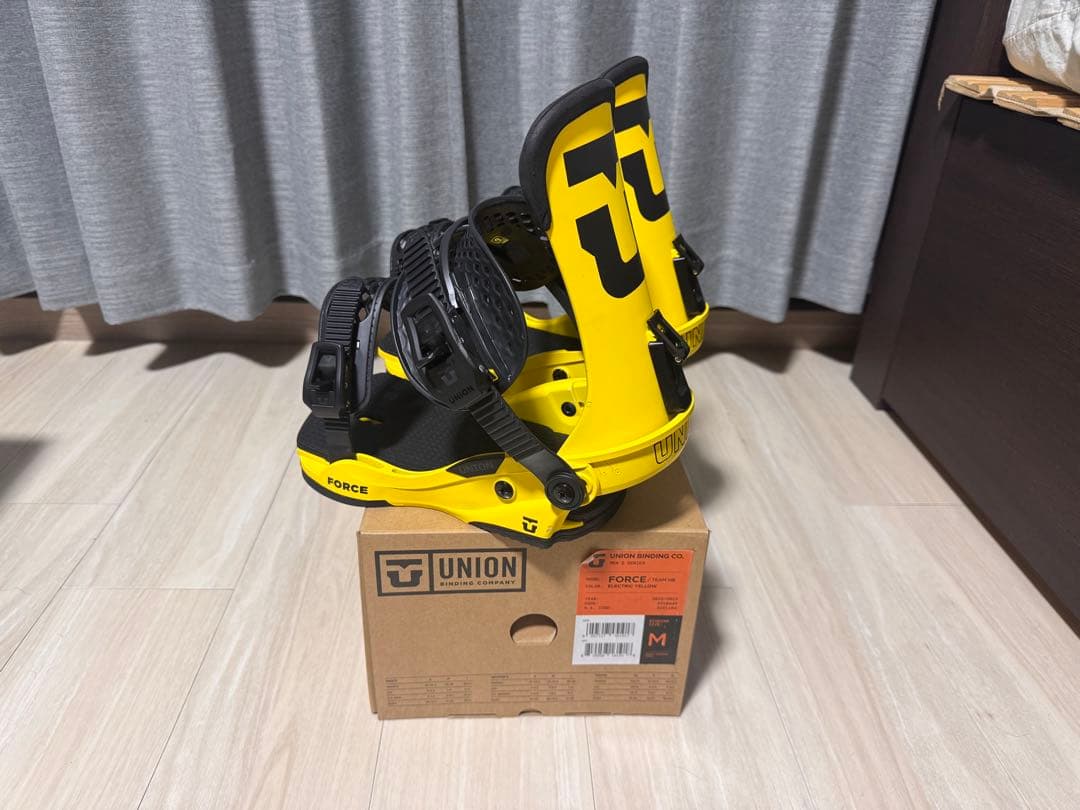 UNION BINDING :FORCE エレクトリックイエロー　Mサイズ