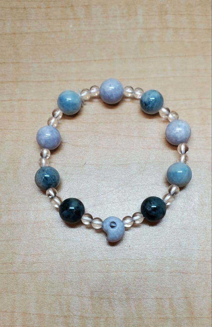 糸魚川翡翠 入りコン沢、ラベンダー、茄子紺