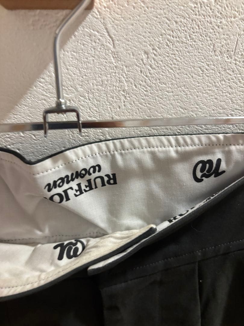 ラフロッグ　ウエストデザインスカート　グレー