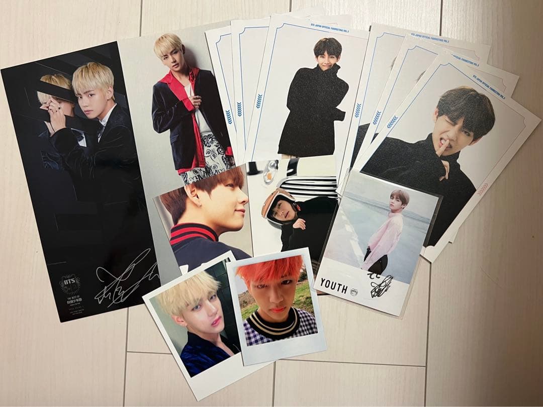 【即日発送】BTS V テヒョン セット お渡し会 スタンプ