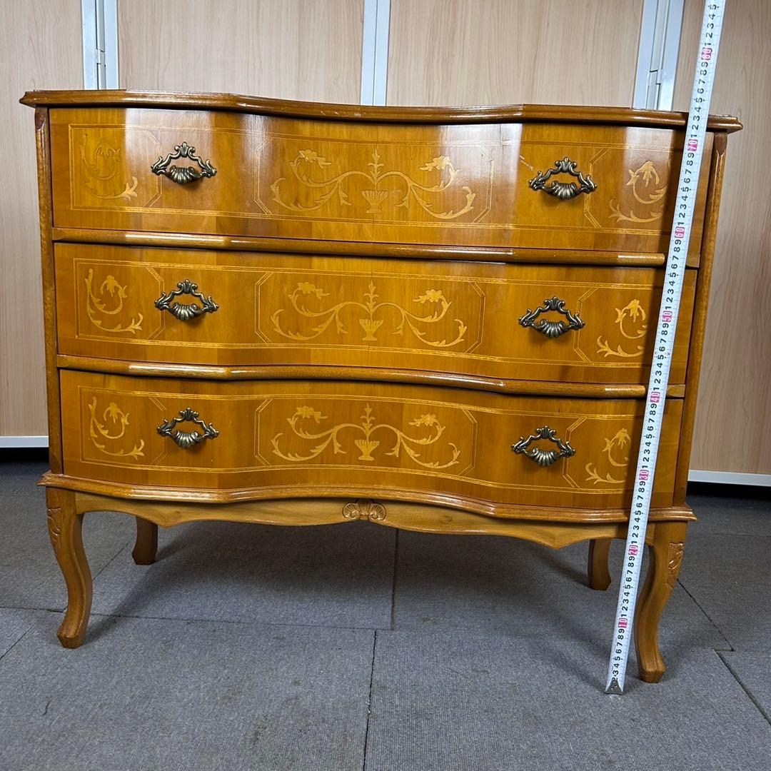 【送料込】アンティーク家具　猫足　輸入家具　インテリア　チェスト