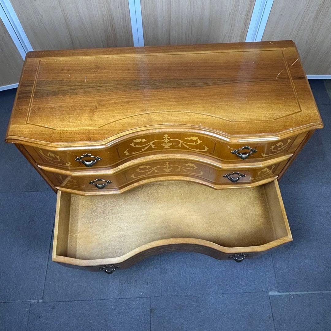 【送料込】アンティーク家具　猫足　輸入家具　インテリア　チェスト