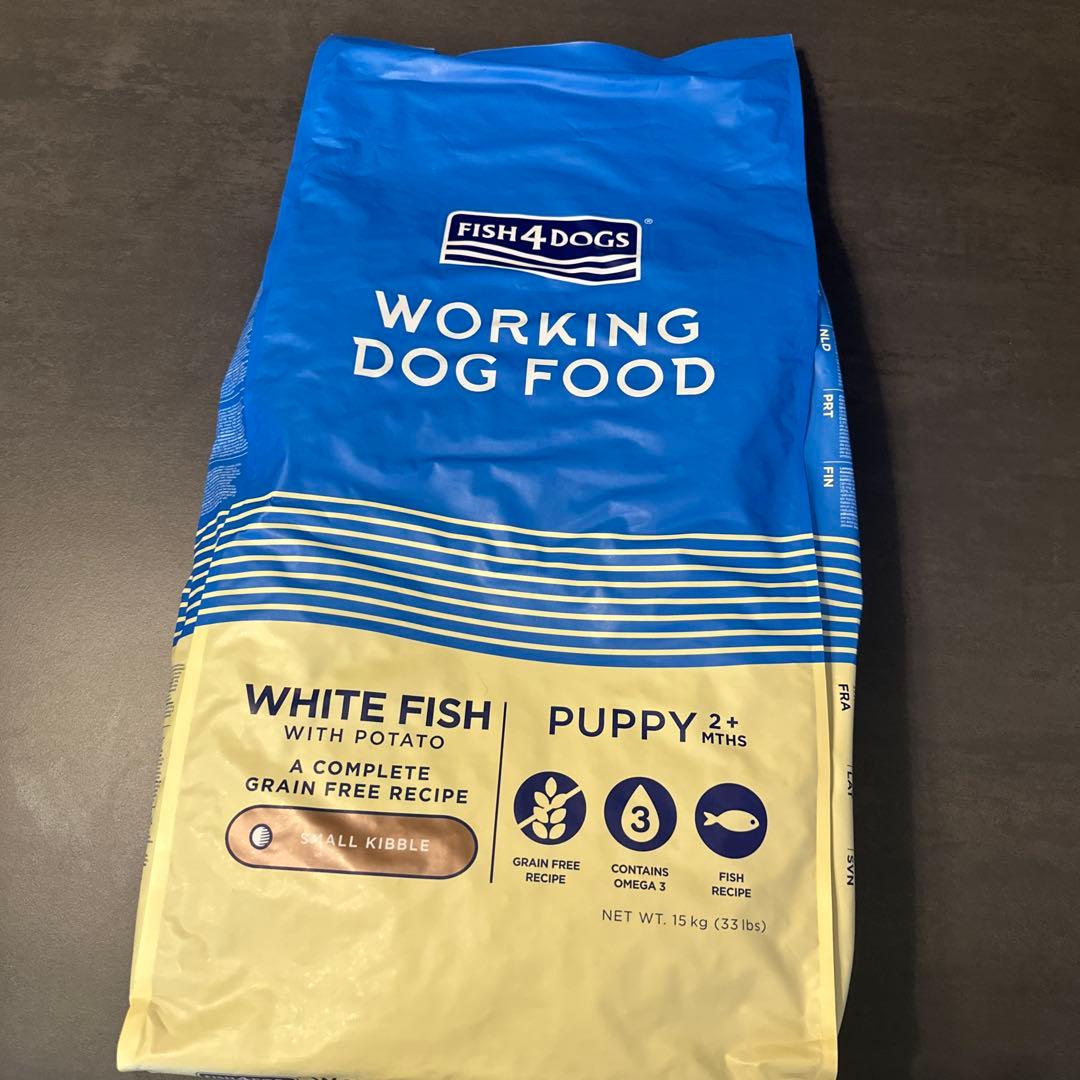 FISH 4 DOGS WORKING DOG FOOD 15kg2本セット
