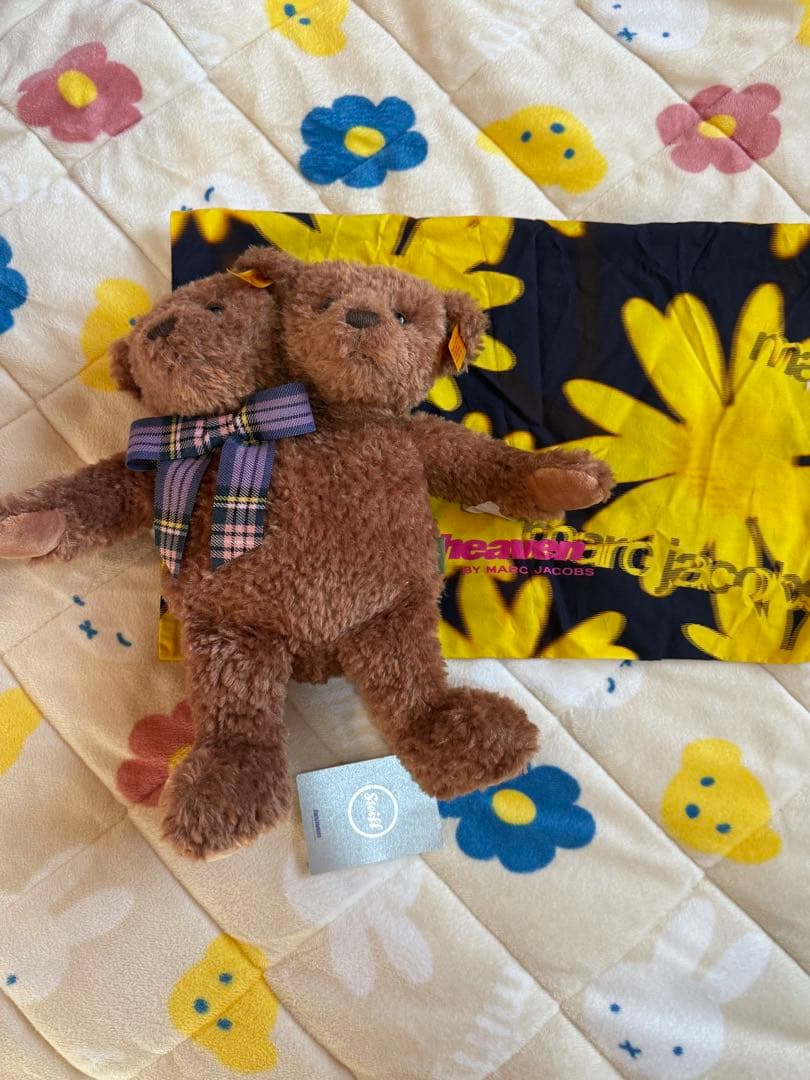 heaven by MARCJACOBS ダブルヘッドベア　シュタイフ