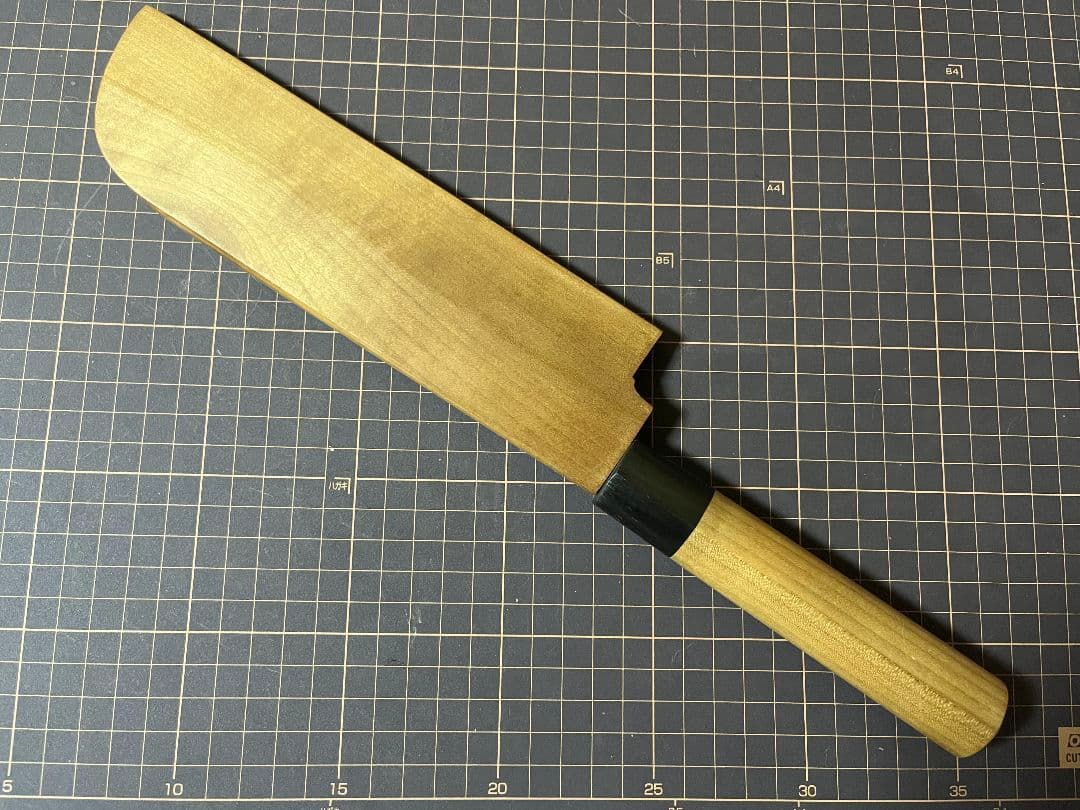 佑成 むきもの 薄刃包丁 水牛柄 白鋼ニ 刃渡り21cm 祐成 包丁 美品