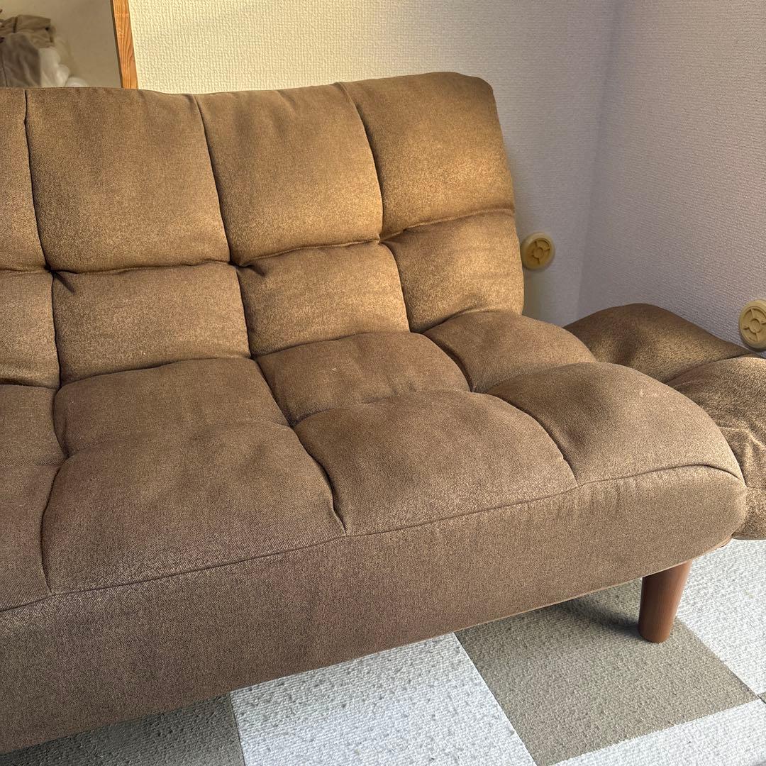 ニトリ　カジュアルソファ　２人掛け