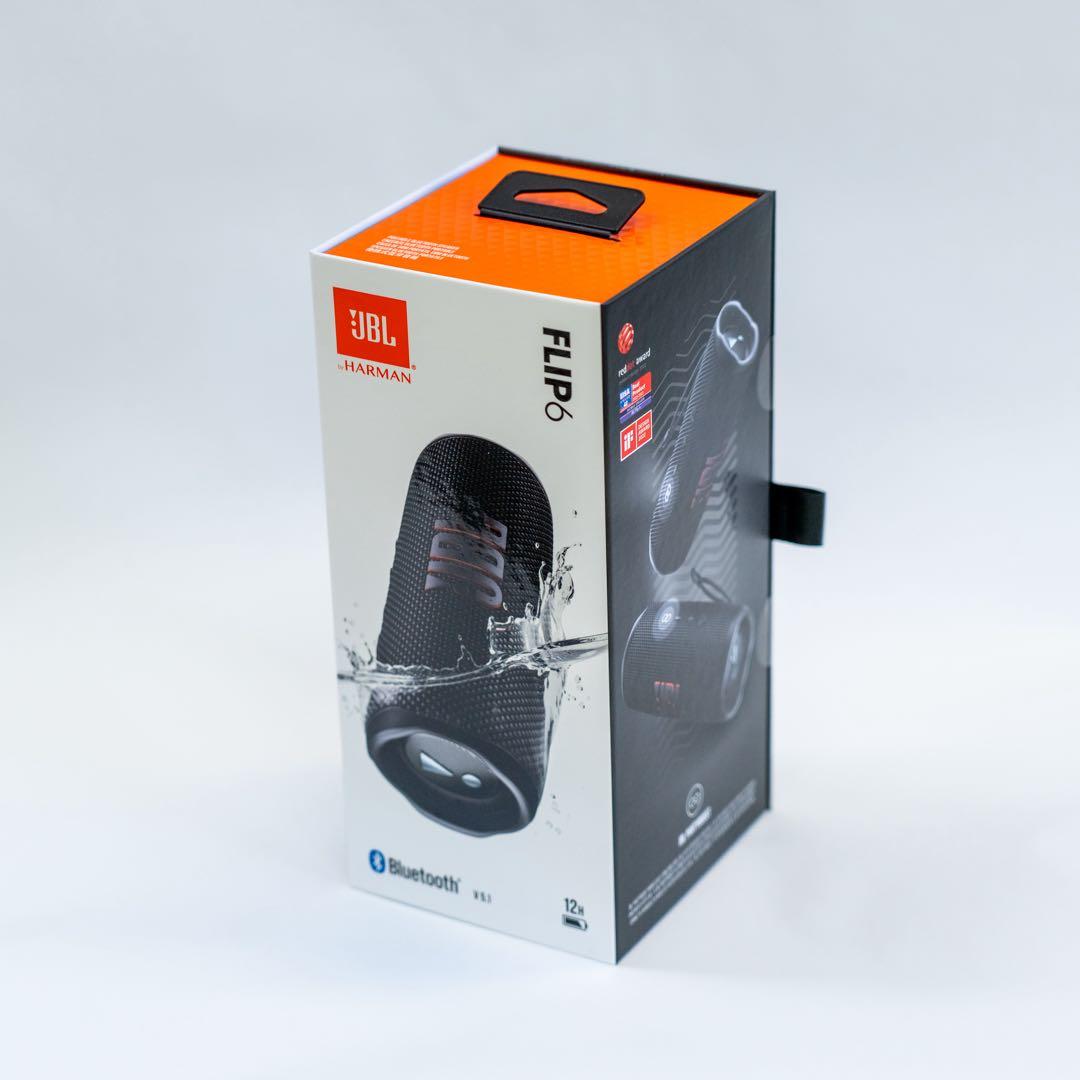 【新品未開封】JBL FLIP6 ブラック Bluetoothスピーカー