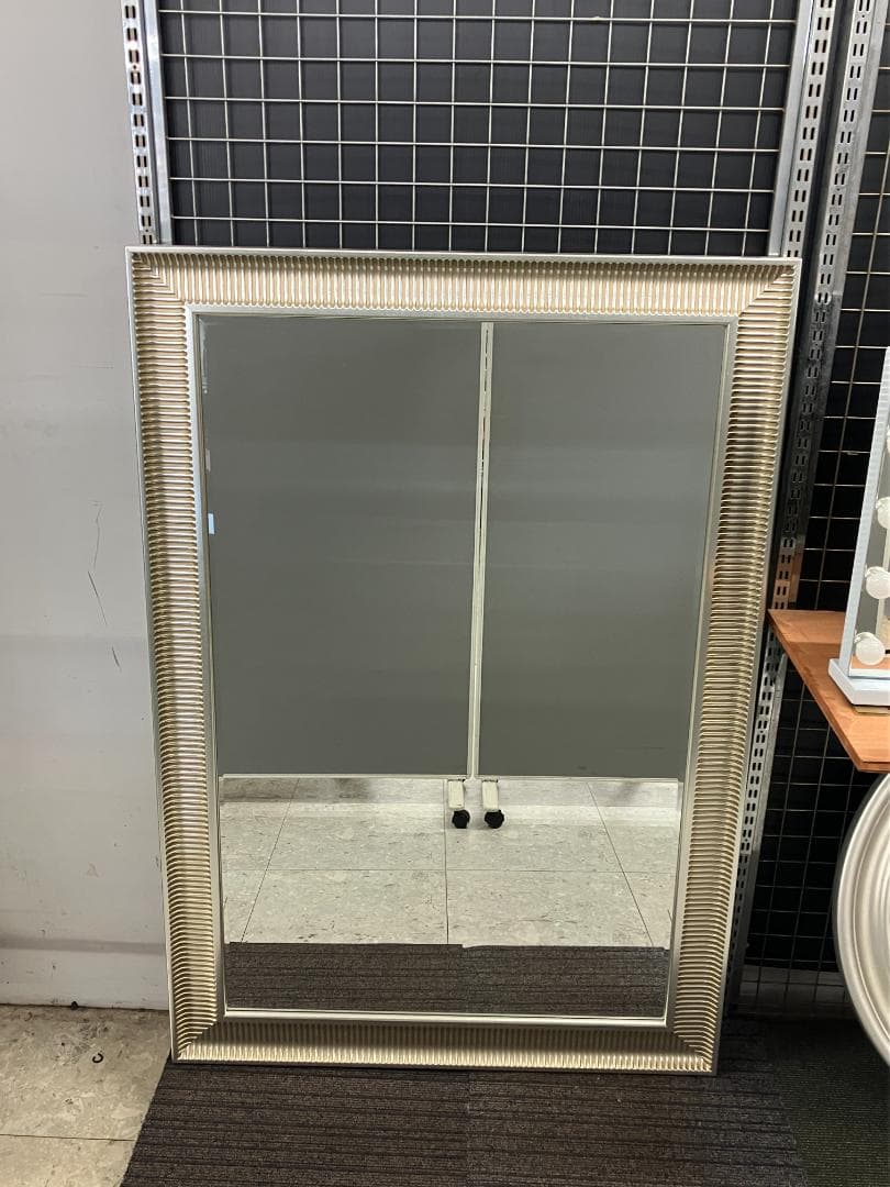 IKEA ミラー SONGE シルバー