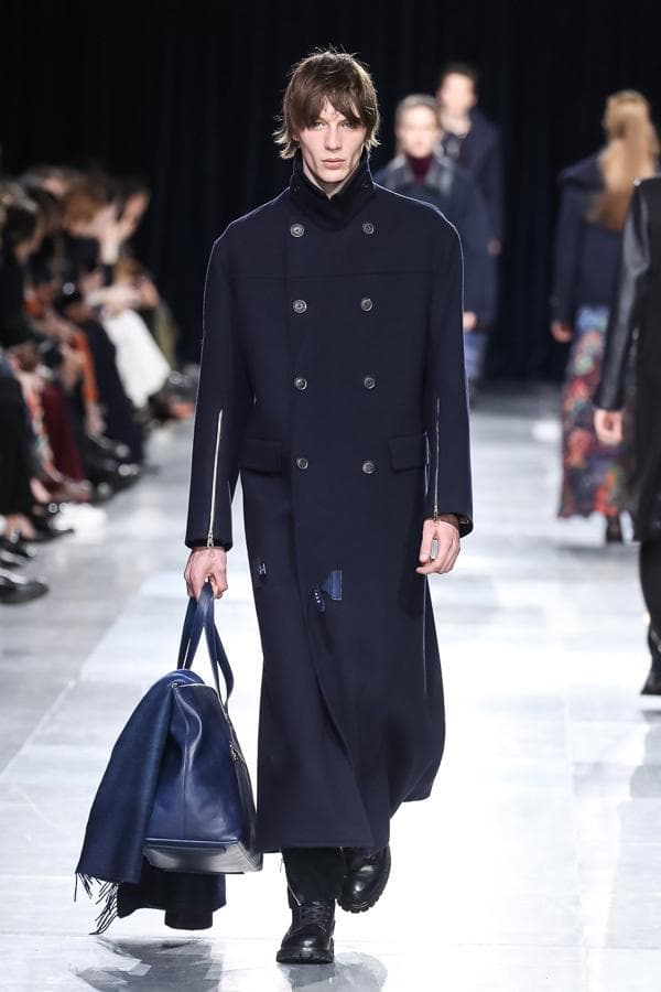 ポールスミス 名作 18AW マキシ丈トレンチコート M コレクションモデル