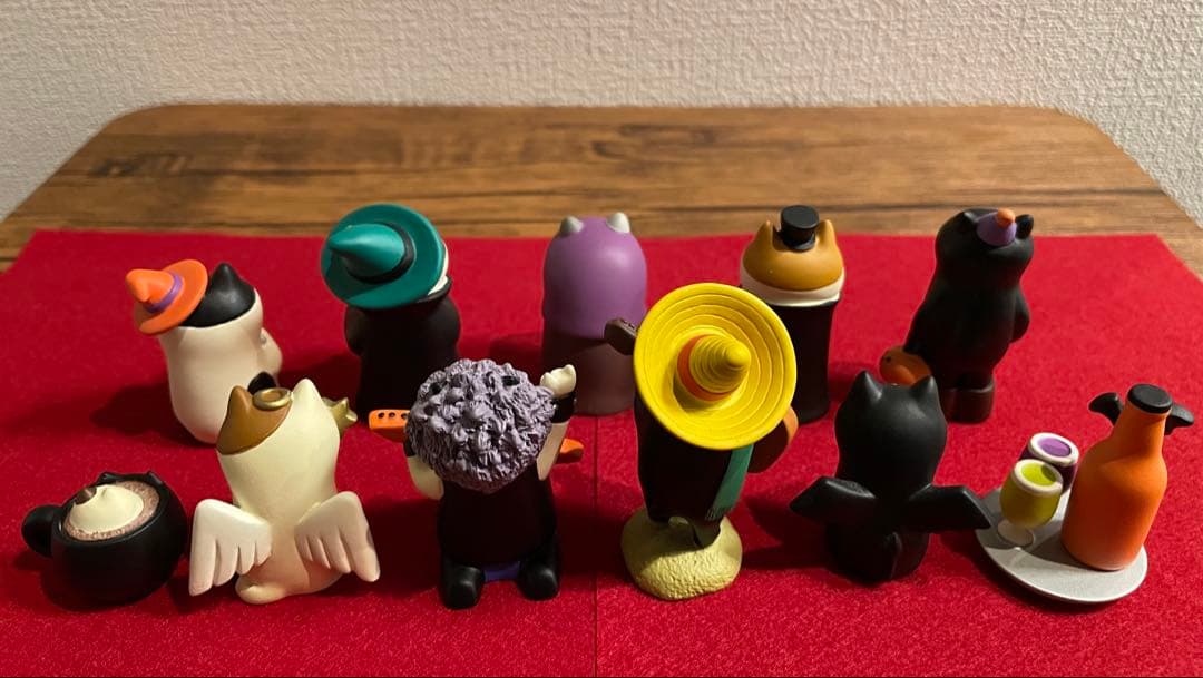 デコレ コンコンブル 謎のドリンク 黒猫ラテ かぼちゃ ハロウィン