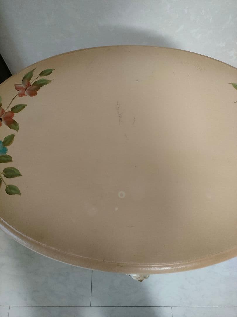 アンティーク ローズ チェスト 電話台 猫脚 家具